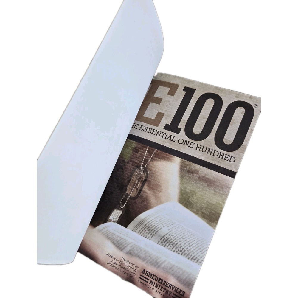 HOLY BIBLE E100 MILITARY EDITION  With Lection‎ Divina Paperback - Picture 4 of 13